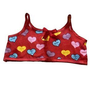 Build-A-Bear Valentine's Day pajamas Candy Hearts Tank Top